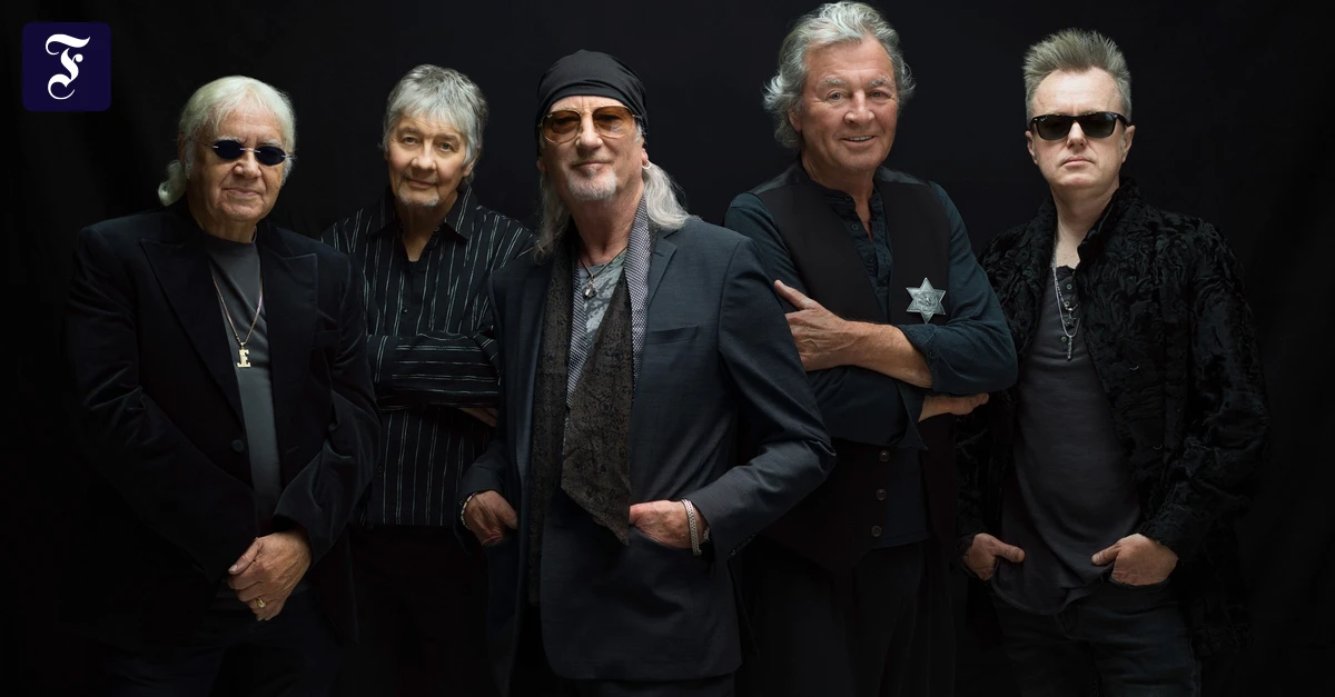 Album-von-deep-purple-Ein-majest-tisch-frecher-Spa-