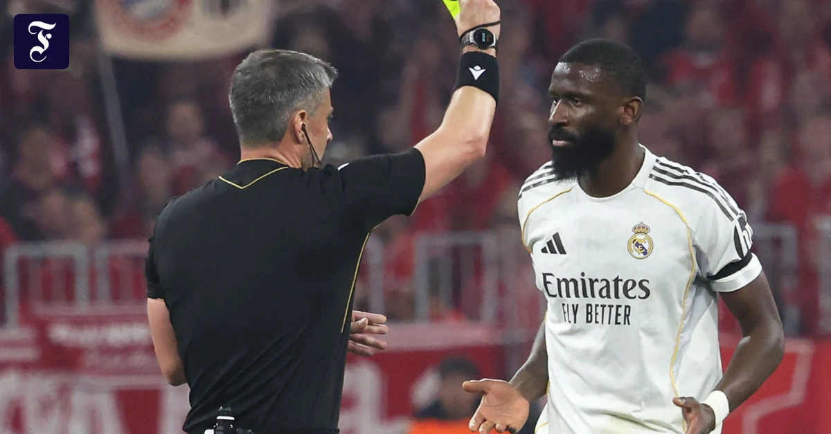 Antonio R&uuml;diger im Fokus nach Bayern M&uuml;nchen gegen Real Madrid