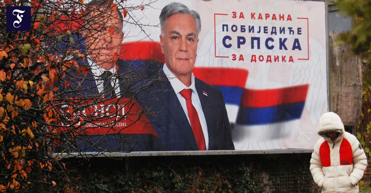 Präsidentenwahlen: Bosnien-Hercegovina ohne Dodik?