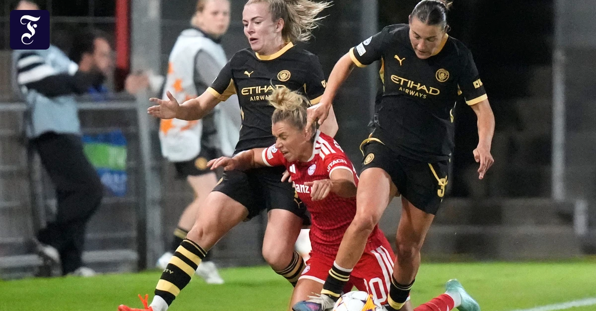 Champions-League-Auftakt: Bayern-Frauen müssen sich gegen Manchester City mit Remis begnügen