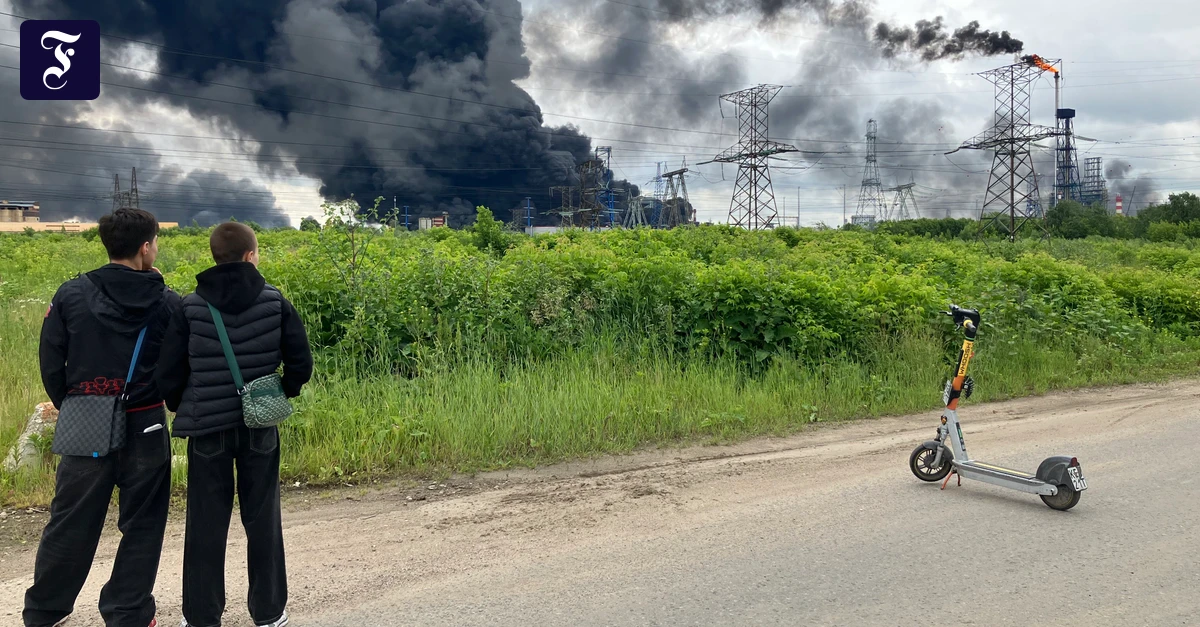 Raffineriebrand in Moskau: „Da hat der dritte Weltkrieg begonnen“