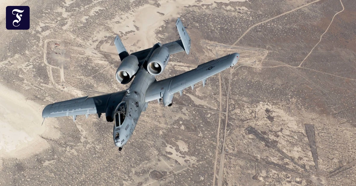 A-10 "Warthog": USA nutzen im Iran-Krieg 50 Jahre altes Kampfflugzeug