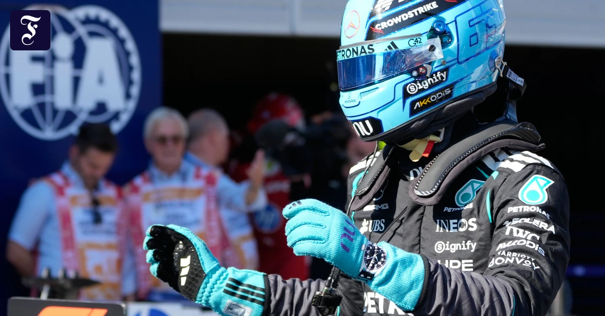 Formel 1 in Österreich: Russell startet von Platz eins – Verstappen crasht