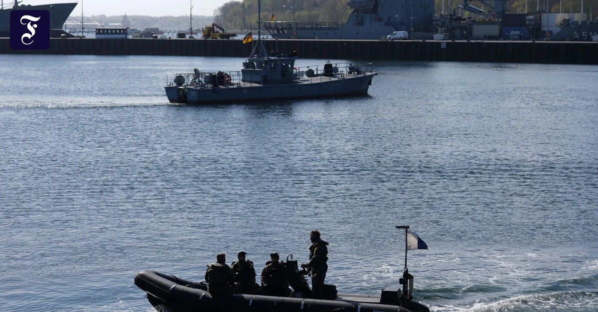 German Navy mourns: Soldier dies after mine diver training