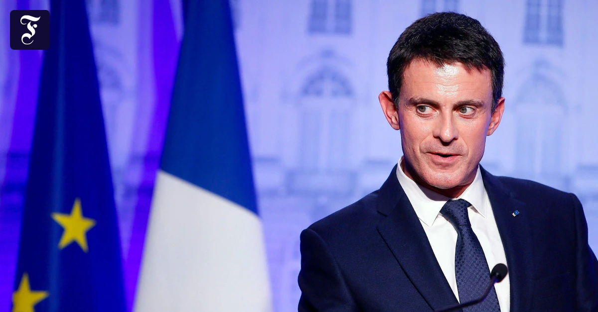 Manuel Valls will Präsidentschaftskandidat der Linken werden