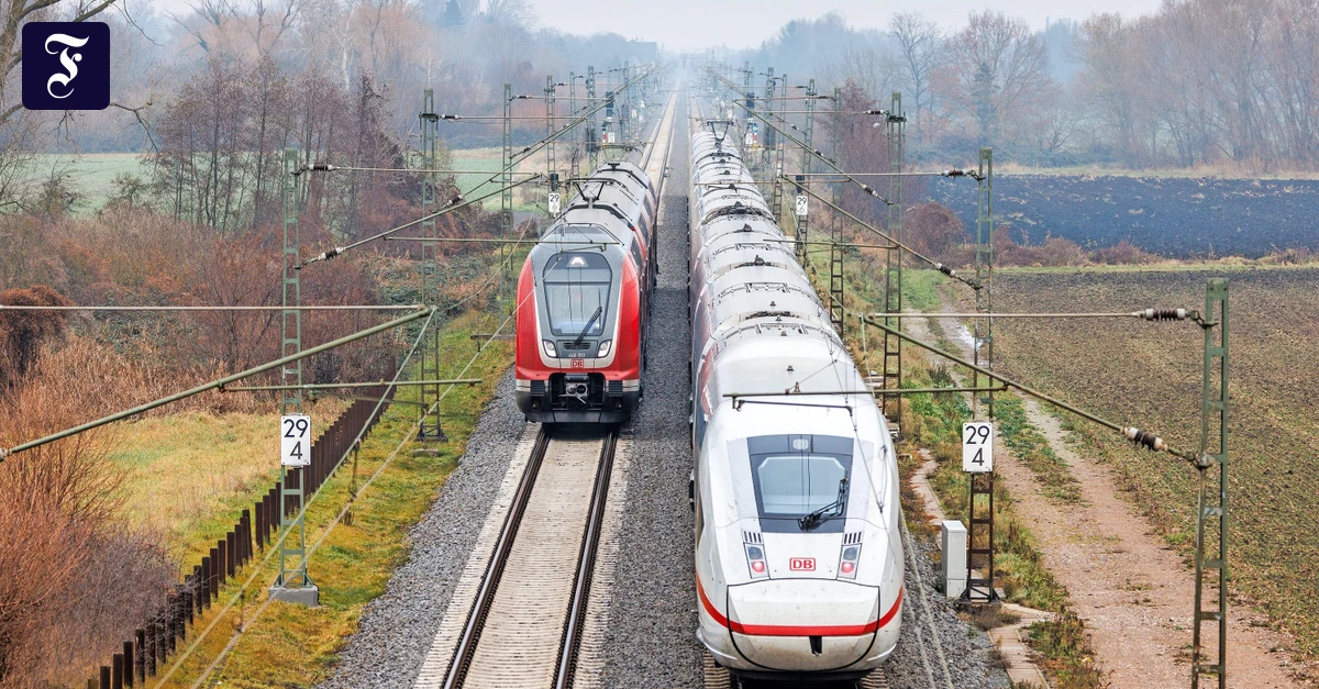Auf der Riedbahn gibt weniger Störungen als vor der Generalsanierung