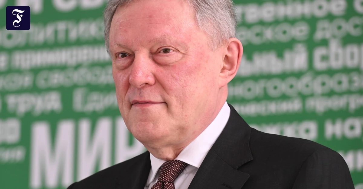 Gründer von Jabloko: Ein Mann mit Sonderrolle in Putins System