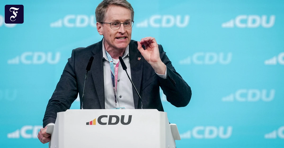 Polling slump for Daniel Günther's 