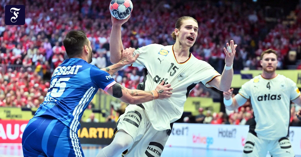 Sieg über Frankreich: Deutschland im Halbfinale bei der Handball-EM