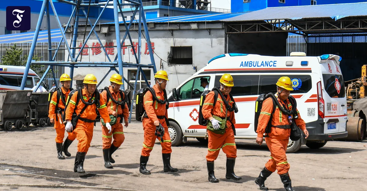 Gasexplosion in China: Mindestens 82 Tote bei Minenunglück