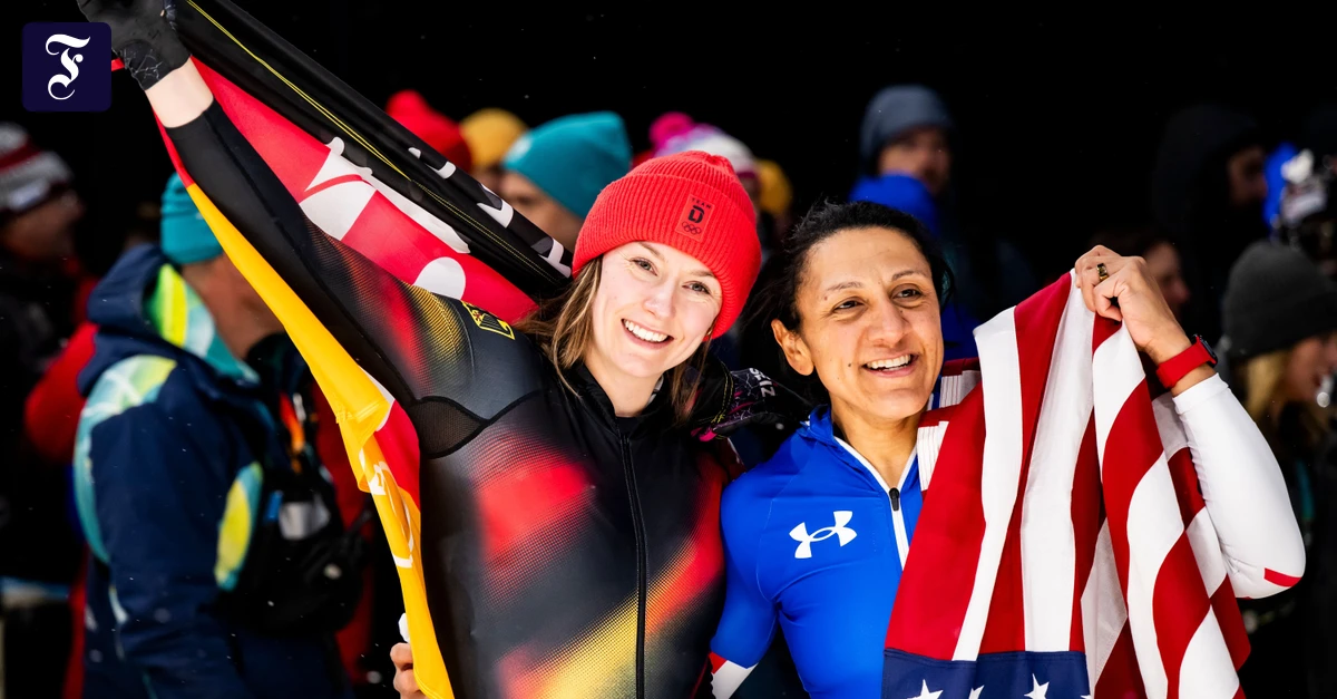 US-Pilotin im Monobob: Mit 41 endlich Olympiasiegerin