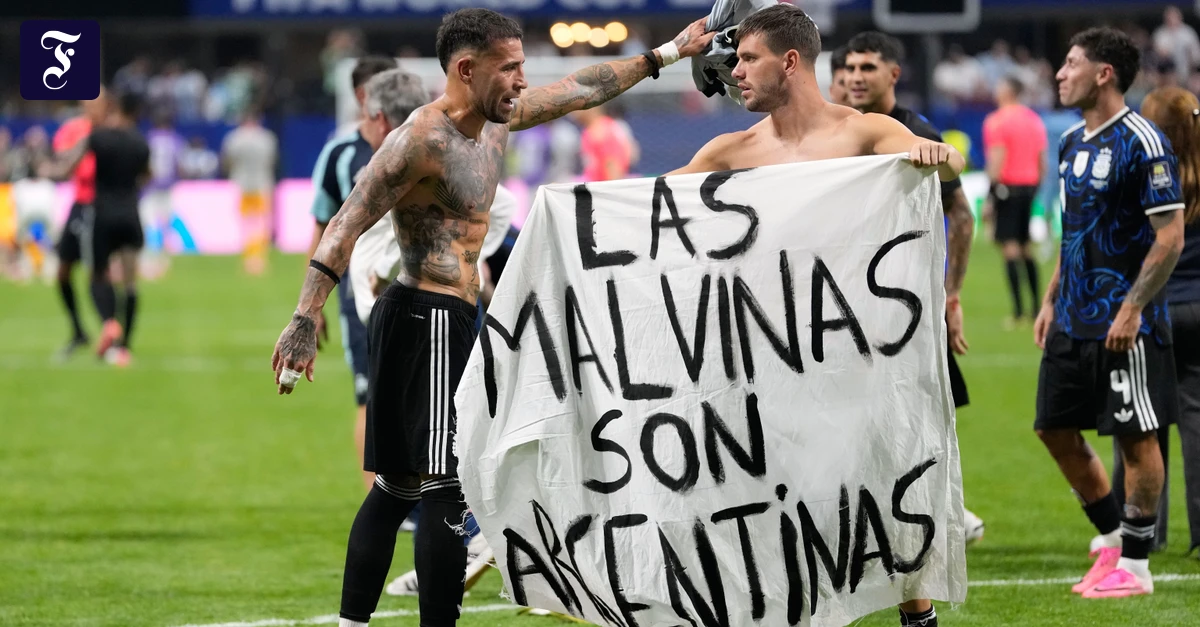 Liveblog Fußball-WM 2026: Falklandinseln: FIFA soll argentinisches Banner ahnden
