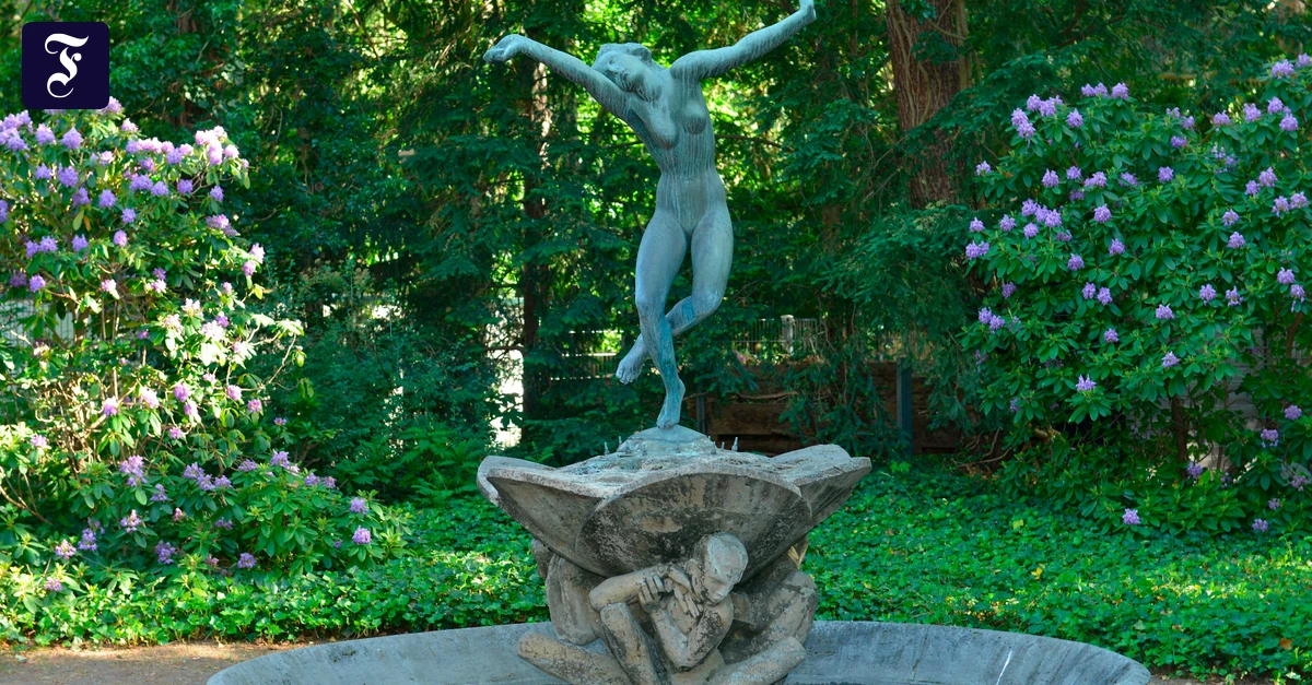 Auktion mit Kolbe-Brunnen: Sieht leicht aus, ist es aber nicht
