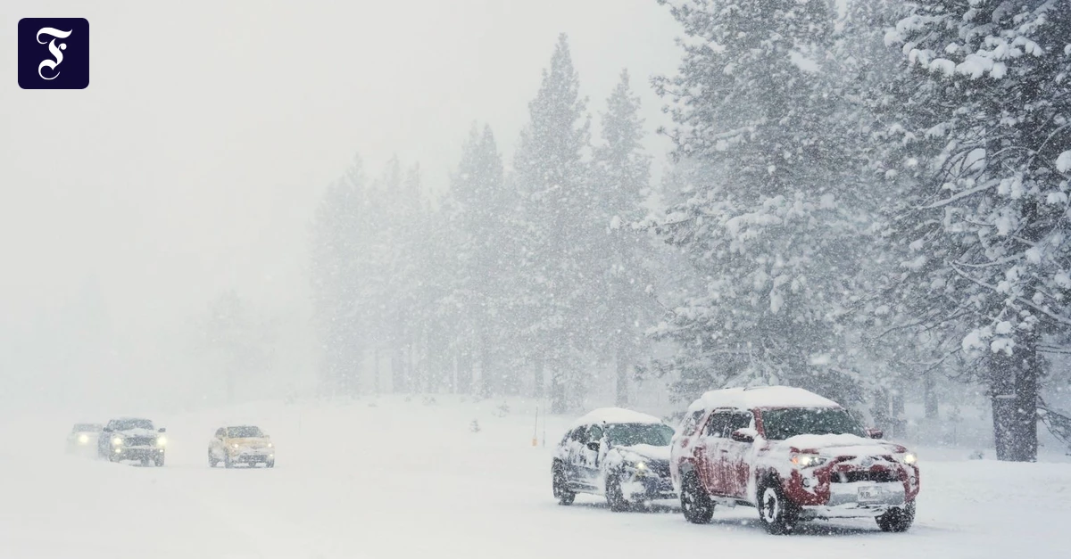 Wintersport: Zehn Skifahrer nach Lawinenabgang in Kalifornien vermisst