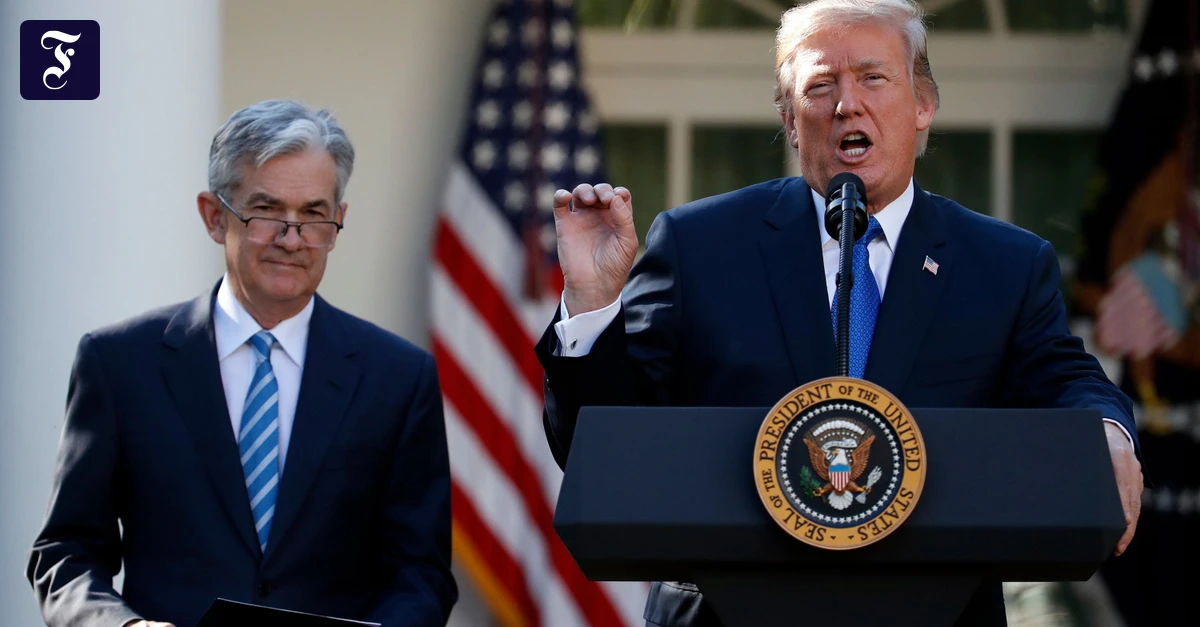 US-Notenbankchef: Trump politisiert die Justiz