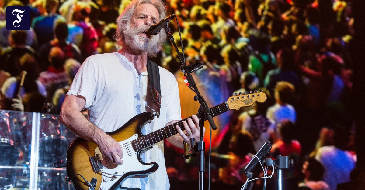 Kalifornischer Rocker: Grateful-Dead-Gitarrist Bob Weir mit 78 Jahren gestorben