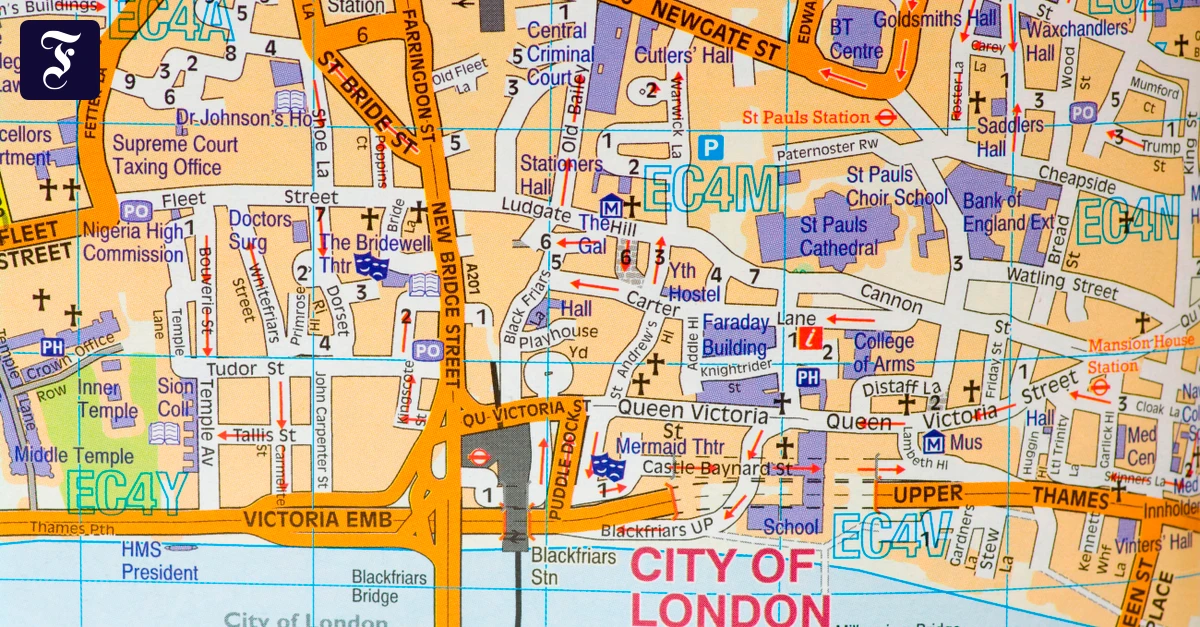 Planlos mit Plan: Ein Stadtplan ist besser als Google Maps