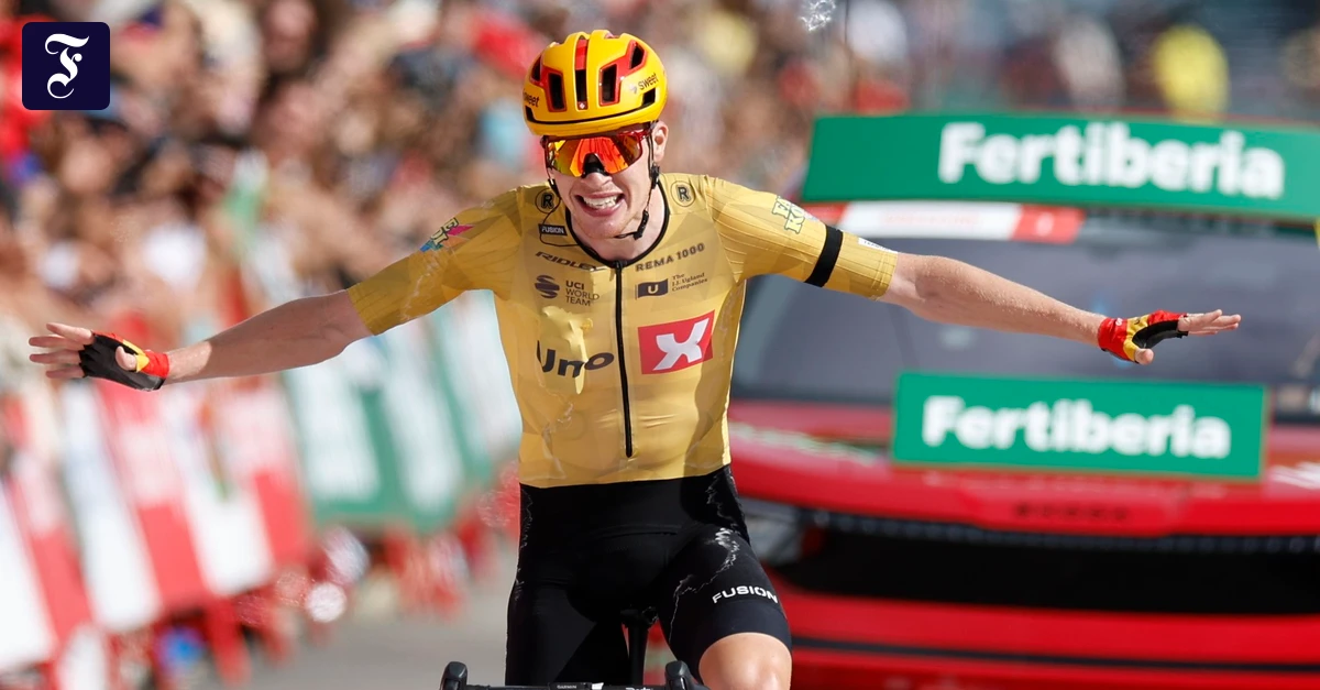 Siebte Etappe der Vuelta: Andreas Leknessund gewinnt am Berg