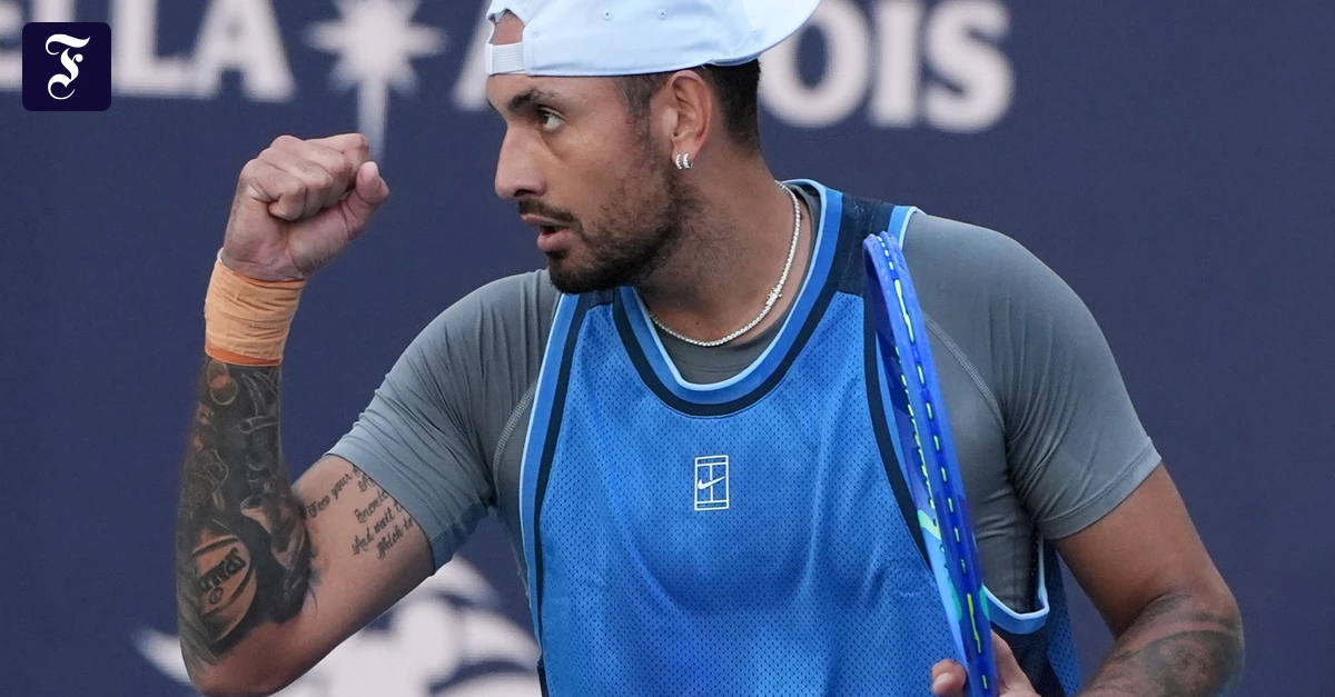 Tennis: Nick Kyrgios nach positivem Kokain-Test suspendiert