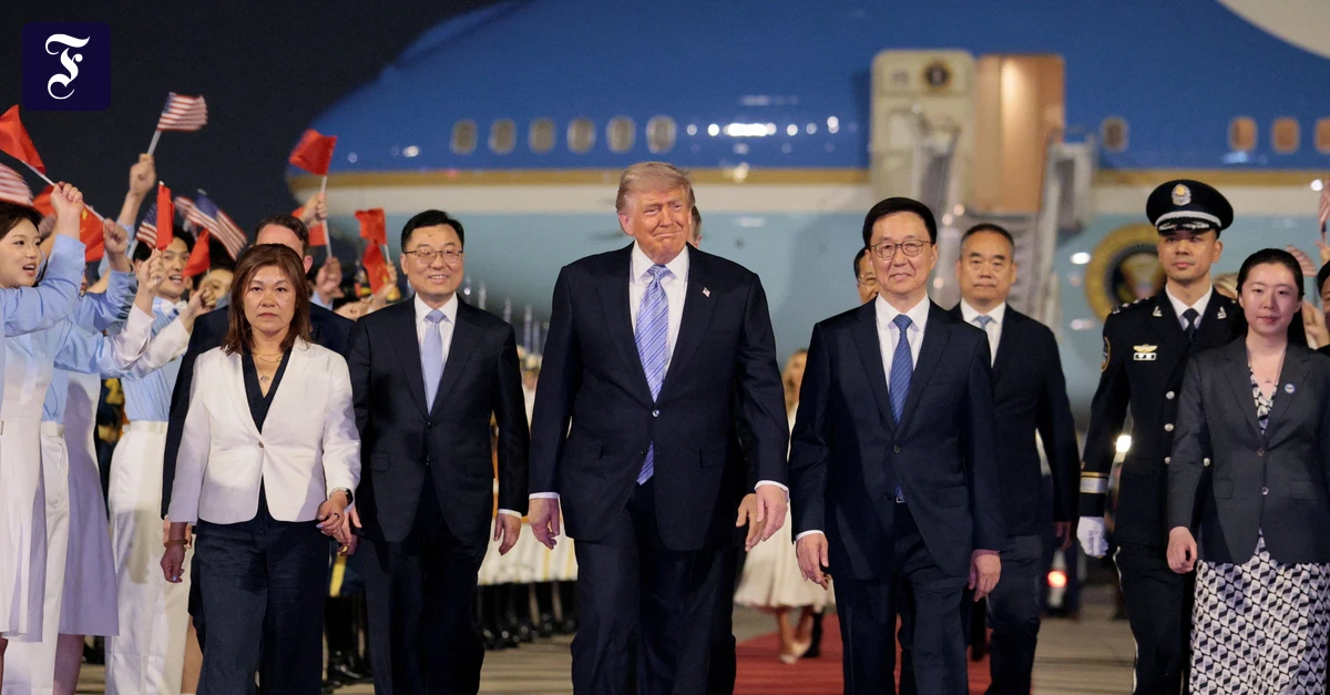 Liveticker USA unter Trump: Trump in China eingetroffen | FAZ