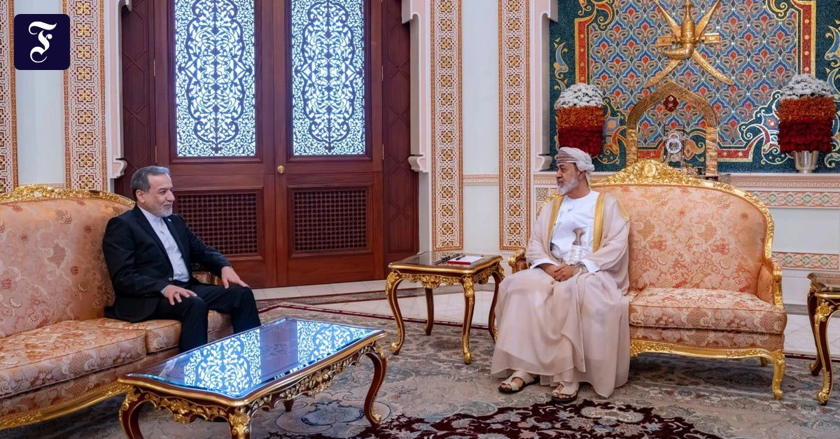 Liveblog Iran-Krieg: Iranischer Au&szlig;enminister zu Gespr&auml;chen in Oman | FAZ