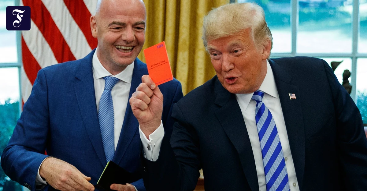 Trump: Habe Infantino um Rückzug der Roten Karte für US-Stürmer Balogun ...