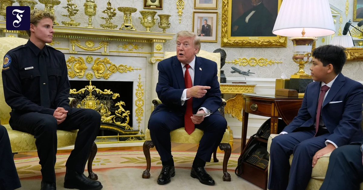 Ryder Williams: Hero honored in the Oval Office by Donald Trump