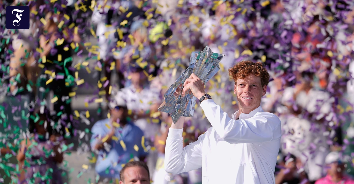 Indian Wells: Nervenstarker Sinner triumphiert - Sabalenka gelingt Revanche