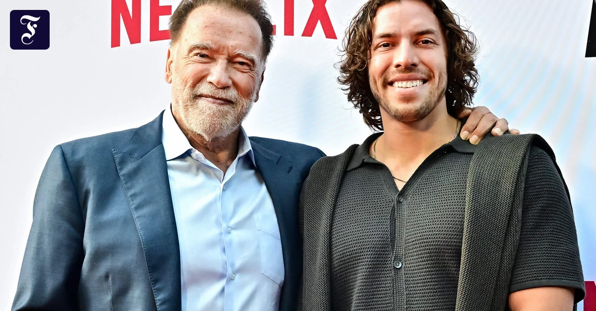 Bodybuilder-Wettbewerb: Arnold Schwarzenegger hilft seinem Sohn