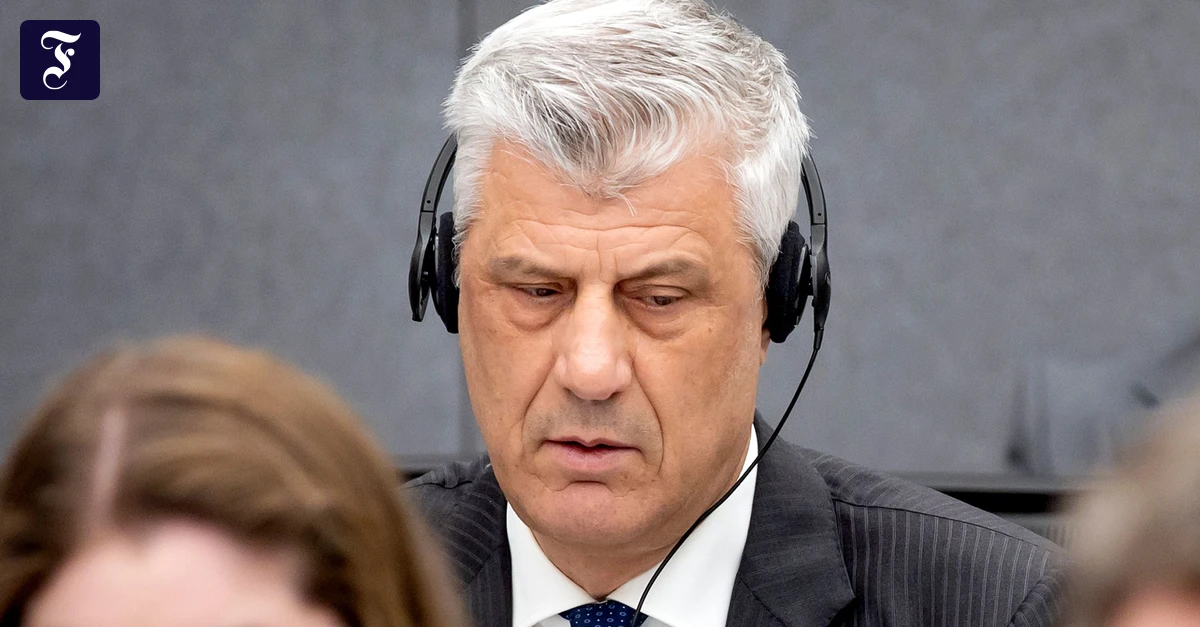 War crimes in Kosovo: Thaçi sentenced to 25 years