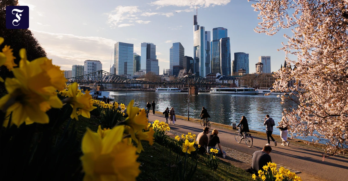 Rhein-Main-Liveblog: Sonne und milde Temperaturen in Hessen