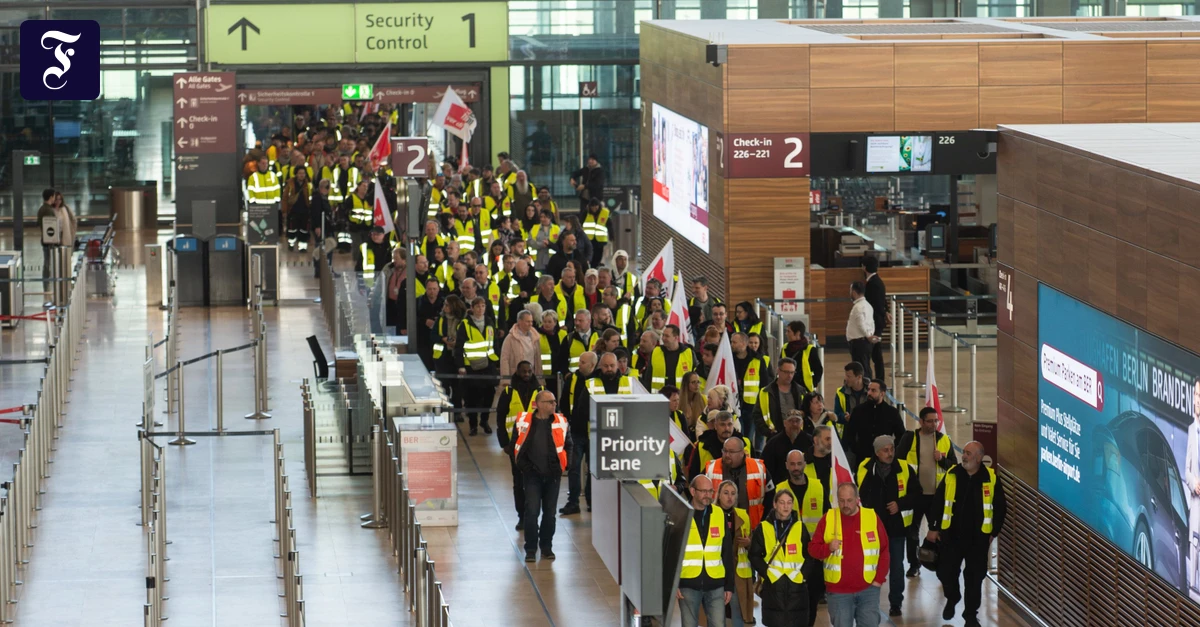 Business-Ticker: Verdi ruft für Mittwoch zum Streik am Berliner Flughafen auf