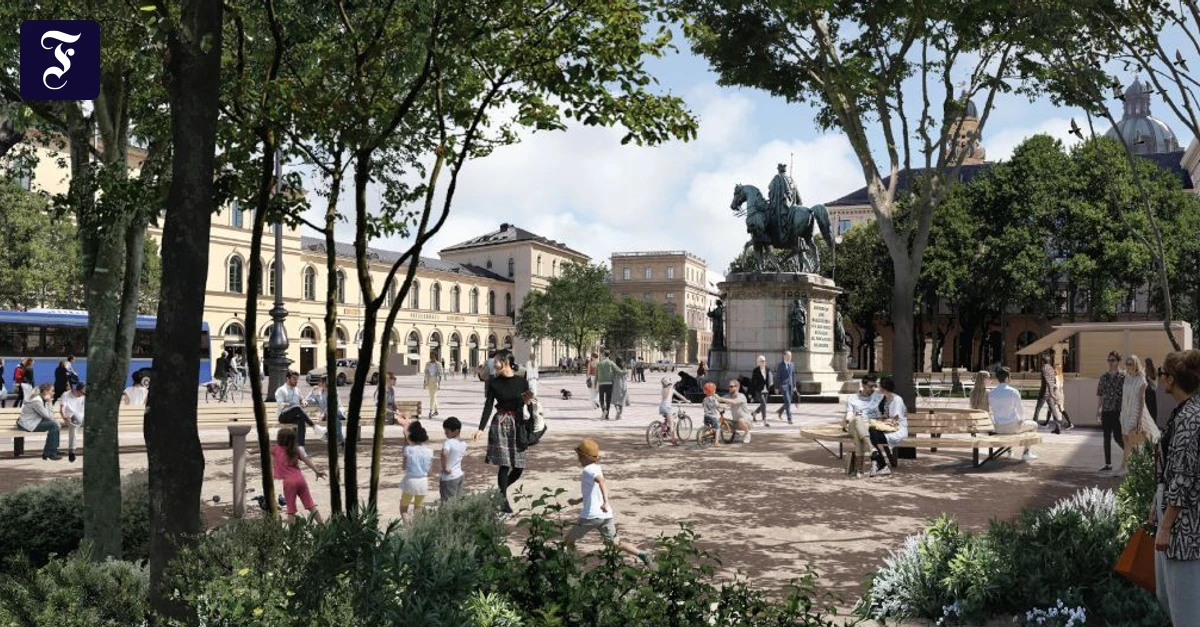 Münchner Ludwigstrasse: Der Boulevard wird zur Buddelkiste