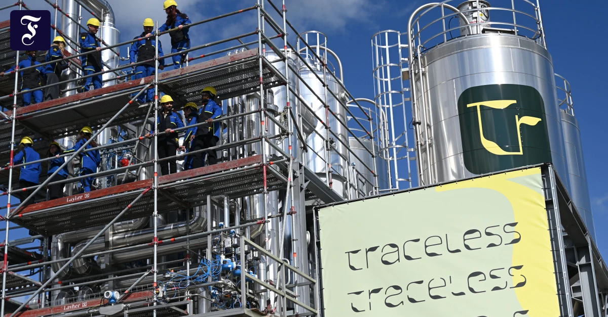 Traceless: Die erste Fabrik für eine neue Art von Material