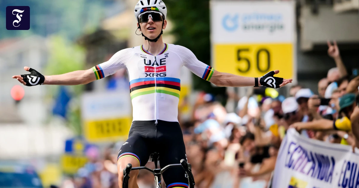 Tour de Suisse: Pogacar gewinnt nach 70-Kilometer-Solo