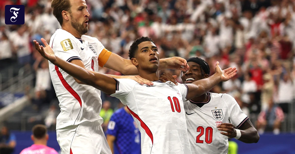 Fu&szlig;ball-WM 2026: Tuchels Engl&auml;nder starten furios mit 4:2 gegen Kroatien