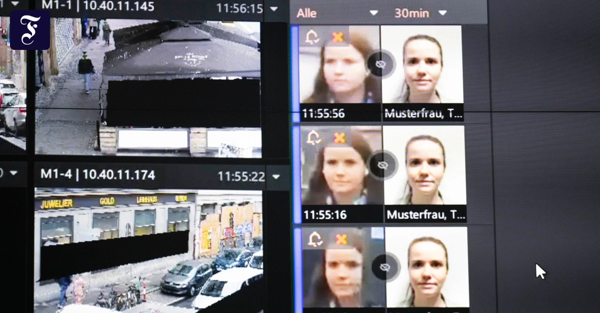 Testbetrieb: KI wertet Kamerabilder an Frankfurts Hauptplätzen aus