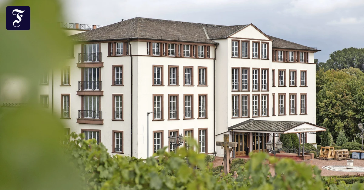 Schloss Reinhartshausen im Rheingau eröffnet wieder als Hotel | FAZ