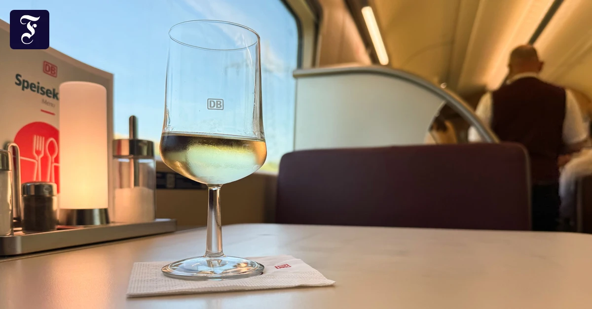 Neue Weine bei der Bahn: Trinken in vollen Zügen