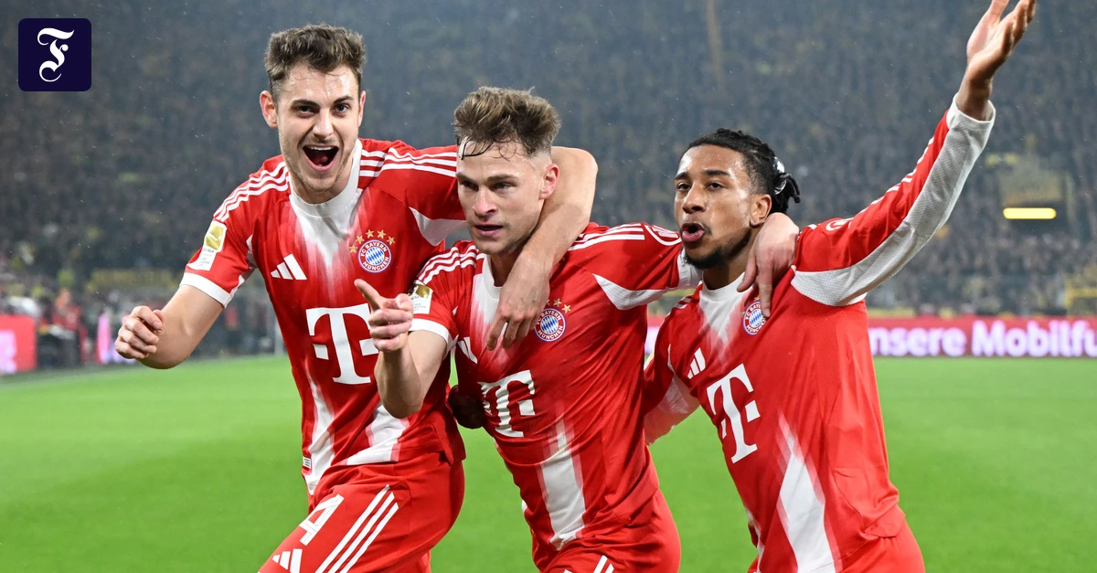 3:2 in Dortmund: FC Bayern schüttelt den BVB ab