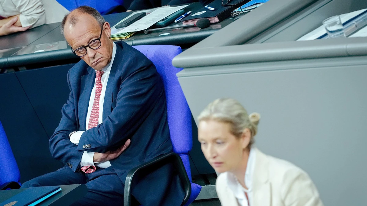 Merz und Weidel: Wie heftig wird der Schlagabtausch im Bundestag? | FAZ Frühdenker | FAZ