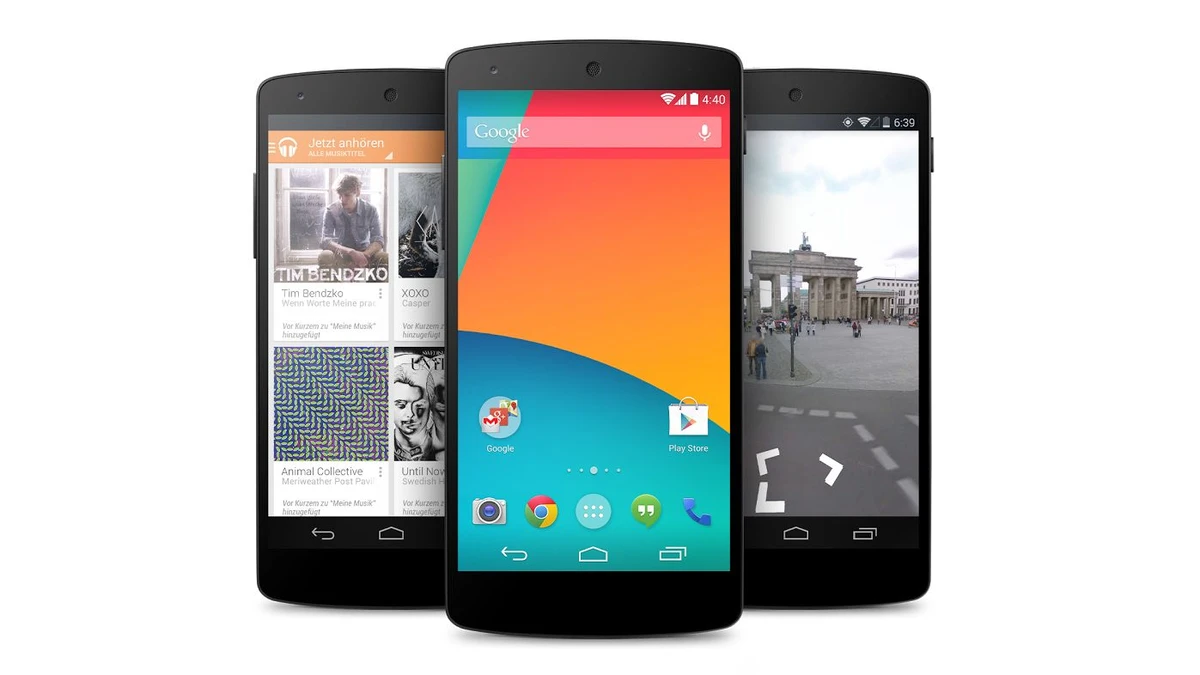 Neues Smartphone: Google präsentiert das Nexus 5 | FAZ