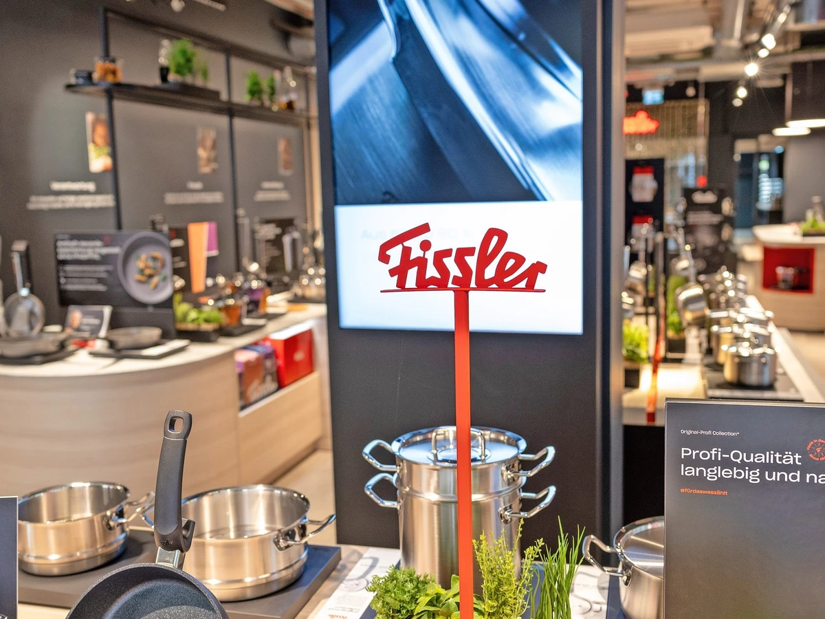 Fissler hat neue Markenfiliale in Frankfurt eröffnet