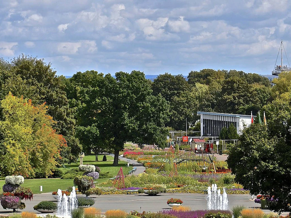 Der Egapark in Erfurt hat Gartengeschichte geschrieben