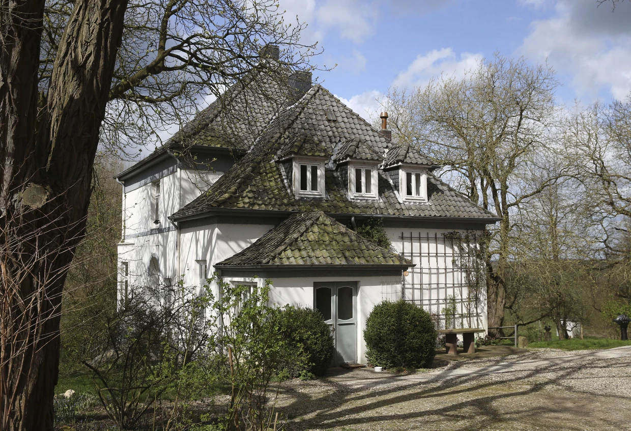  Das ehemalige Haus von Günter Grass in Behlendorf