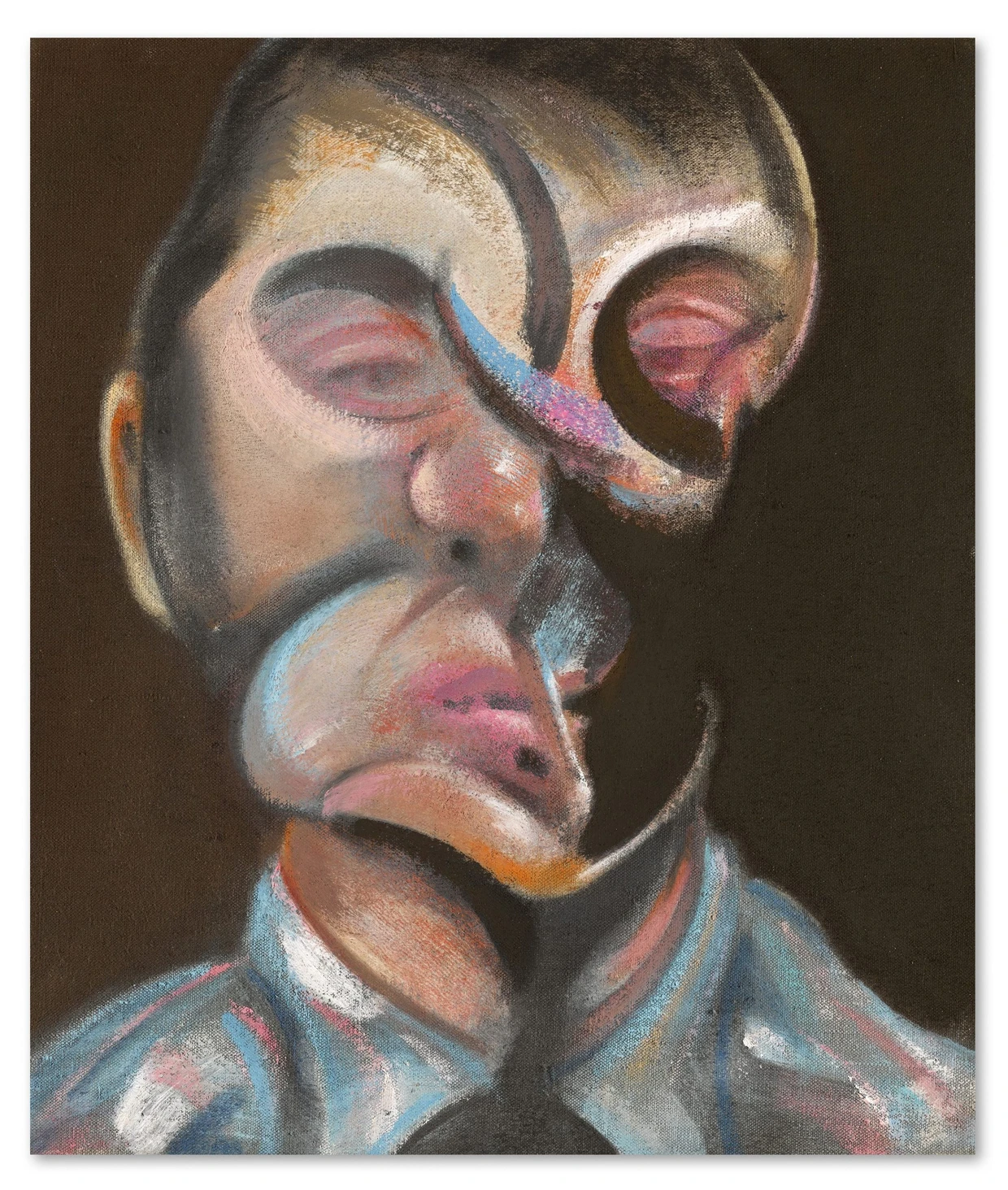 Star bei Sotheby's: Francis Bacon, „Self-Portrait“, 1972, Öl auf Leinwand, 36 mal 30,5 Zentimeter, Taxe acht bis zwölf Millionen Pfund