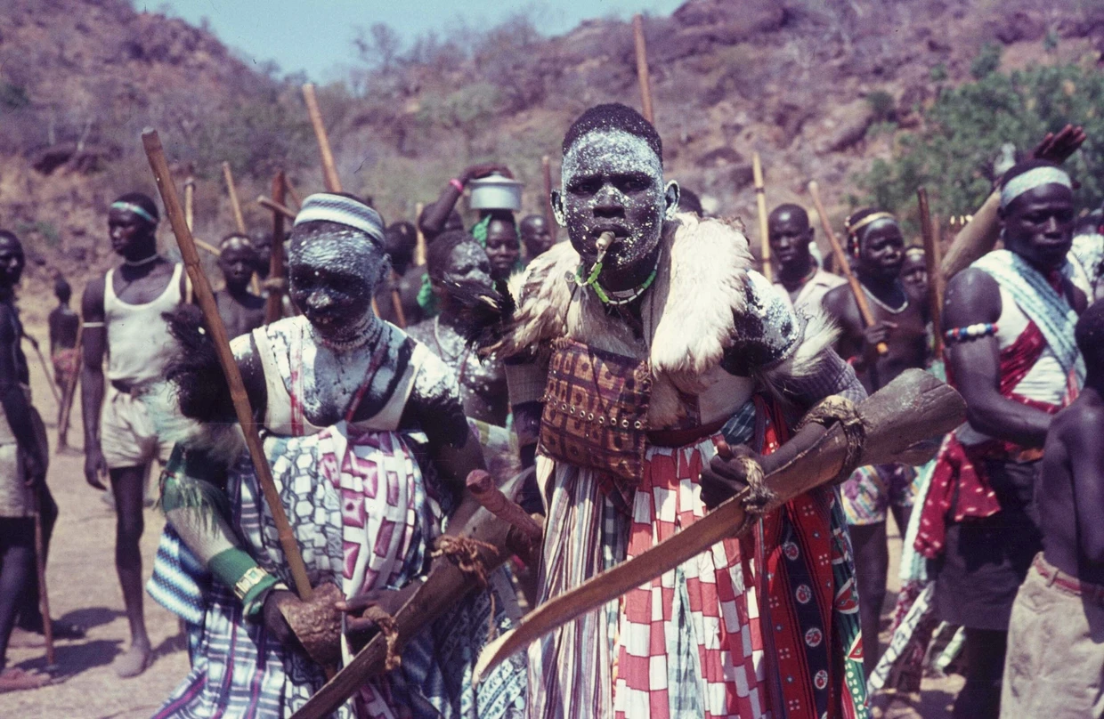 Kolonialer Blick: Eines von Riefenstahls Nuba-Bildern