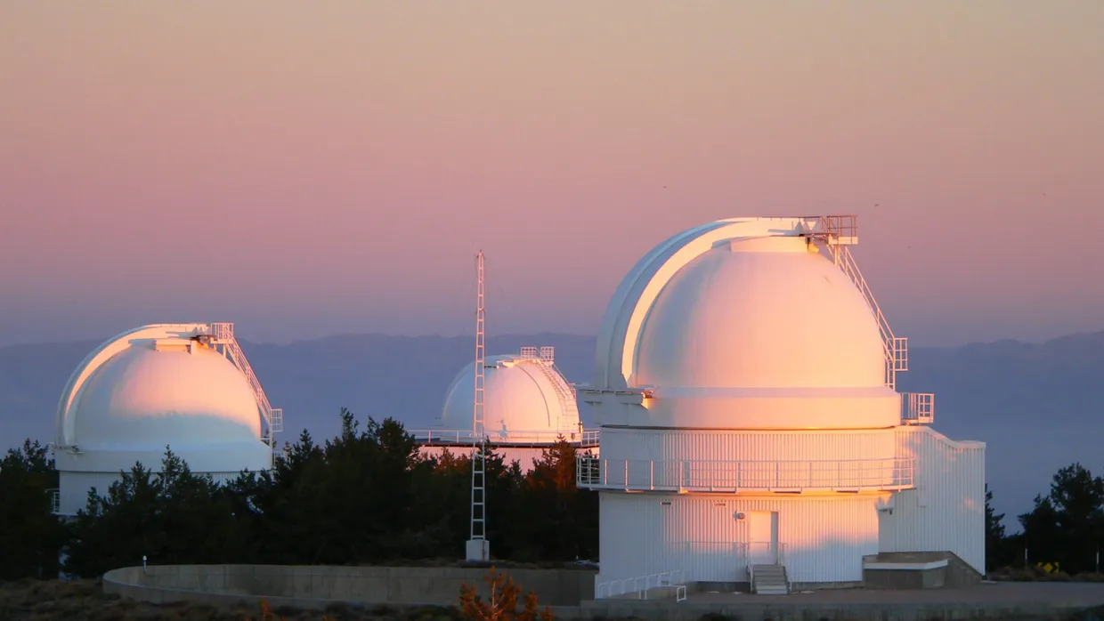 Das deutsch-spanische Observatiorium CAHA auf dem Calar Alto