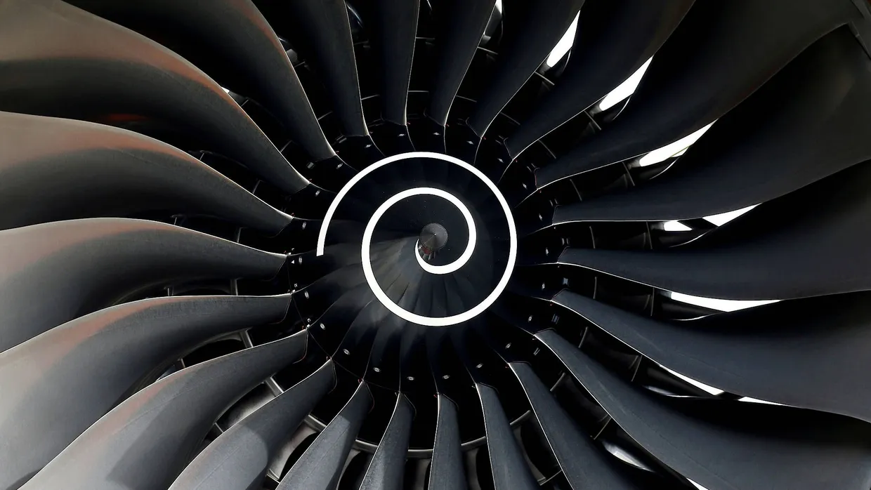 Triebwerk von Rolls Royce: Die Aktien kann an der Börse zulegen.