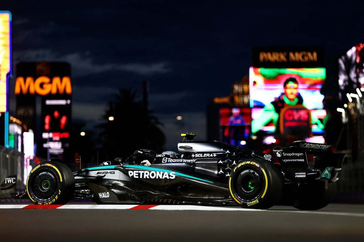 Formula 1 will be held in Las Vegas this weekend.